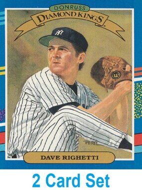 Dave Righetti Baseball Card Collection